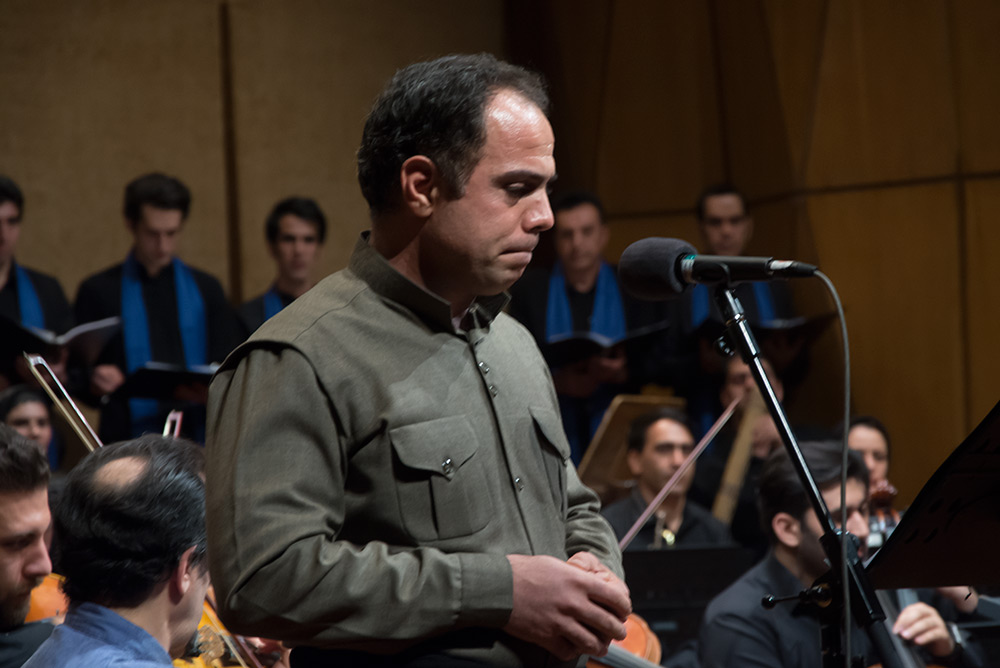 گزارش تصویری کنسرت ارکستر فیلارمونیک کردستان به رهبری مهدی احمدی، تالار رودکی – عکاس: امیر محنتی