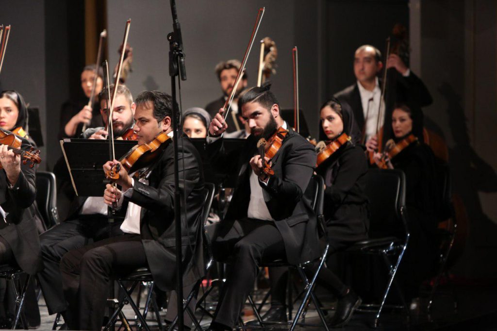 گزارش تصویری ارکستر سمفونیک تهران به رهبری شهرداد روحانی در تالار وحدت
