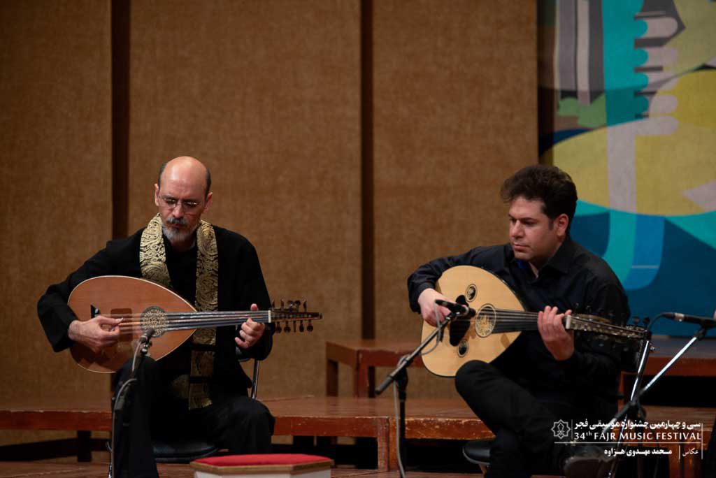اجرای گروه بربطیان در دومین سانس تالار رودکی در ششمین شب جشنواره