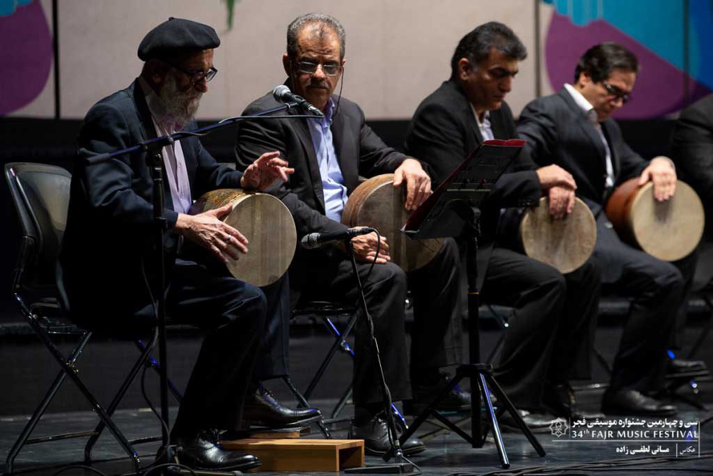 اجرای گروه پایور با حضور استاد محمد اسماعیلی  در تالار وحدت (روز چهارم سانس دوم)