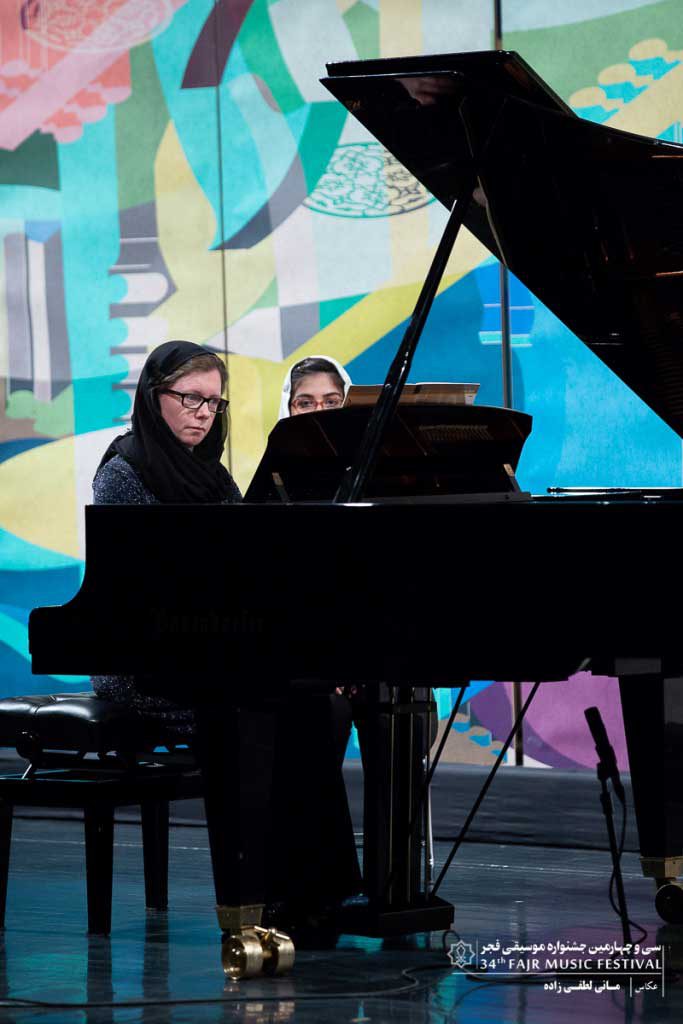 اجرای ماری دولا در تالار وحدت در پنجمین روز جشنواره موسیقی