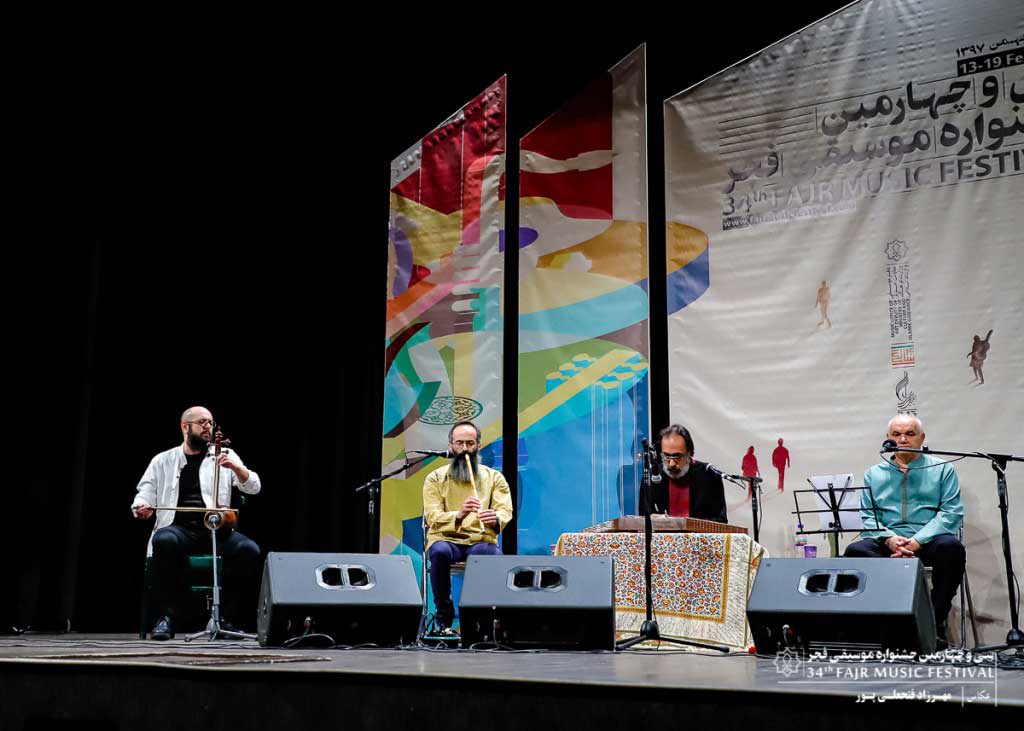 اجرای گروه روشنا در تالار ایوان شمس (روز پنجم جشنواره)