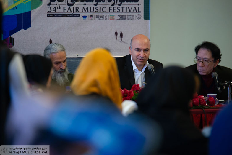 گزارش تصویری نشست خبری سی و چهارمین جشنواره موسیقی فجر