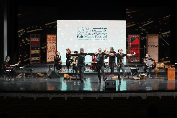 اجرای گروه رستاک/سی و ششمین جشنواره موسیقی فجر