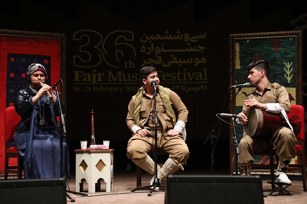 اجرای هاوار(کردستان)/سی و ششمین جشنواره موسیقی فجر