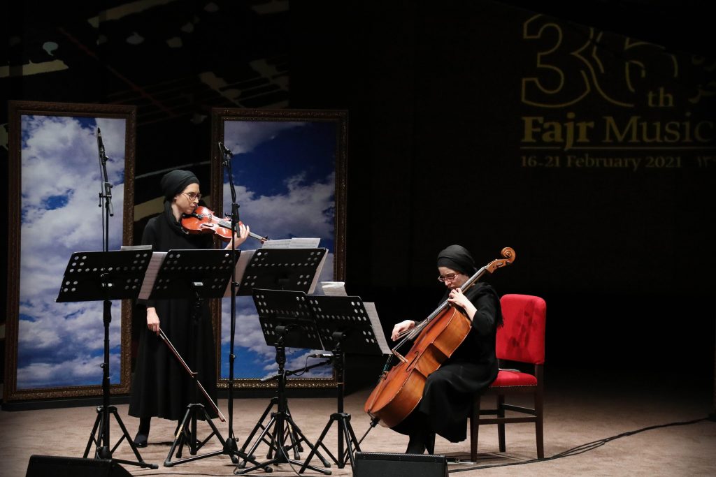 اجرای آنسامبل نیواک/سی و ششمین جشنواره موسیقی فجر