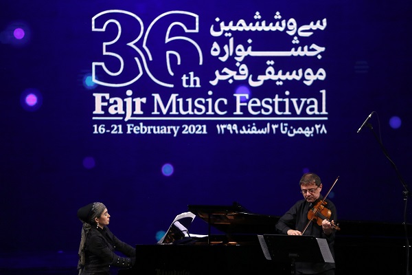 اجرای دوئت فراتا-دی پالما(ایتالیا)/سی و ششمین جشنواره موسیقی فجر
