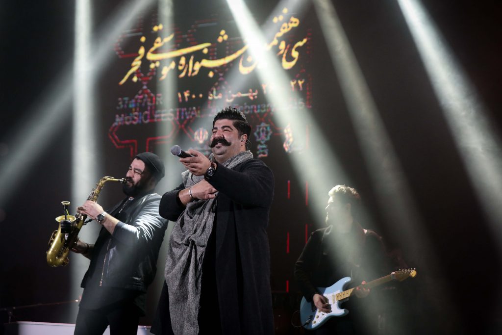 اجرای بهنام بانی در سی و هفتمین جشنواره موسیقی فجر