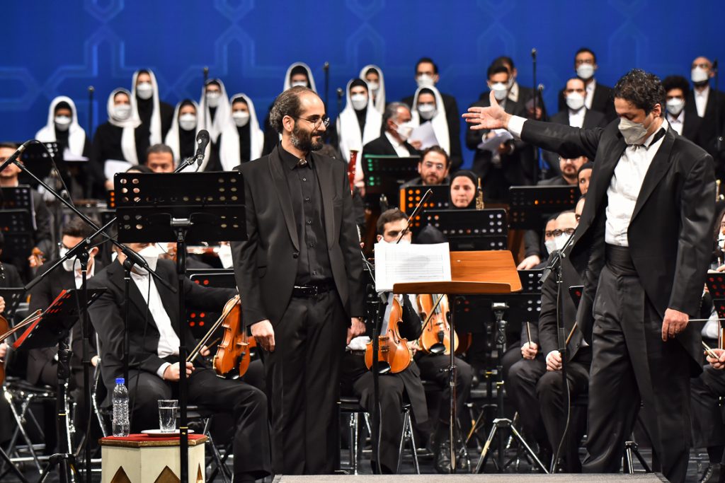 اجرای ارکستر سمفونیک صدا و سیما درسی و هفتمین جشنواره موسیقی فجر