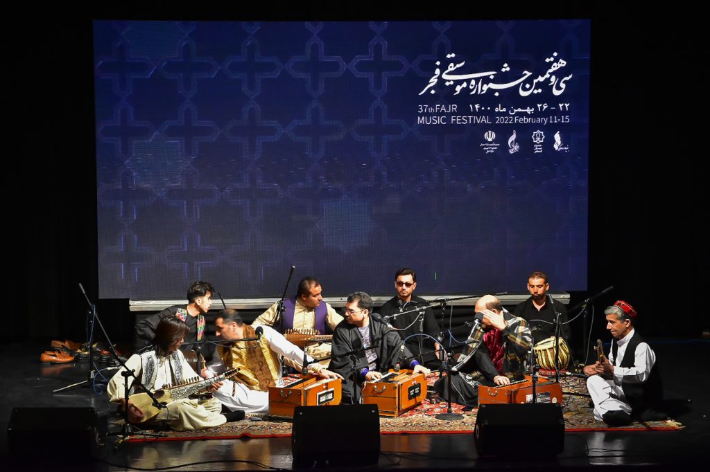 اجرای قوالی نجم الدین از افغانستان در سی و هفتمین جشنواره موسیقی فجر