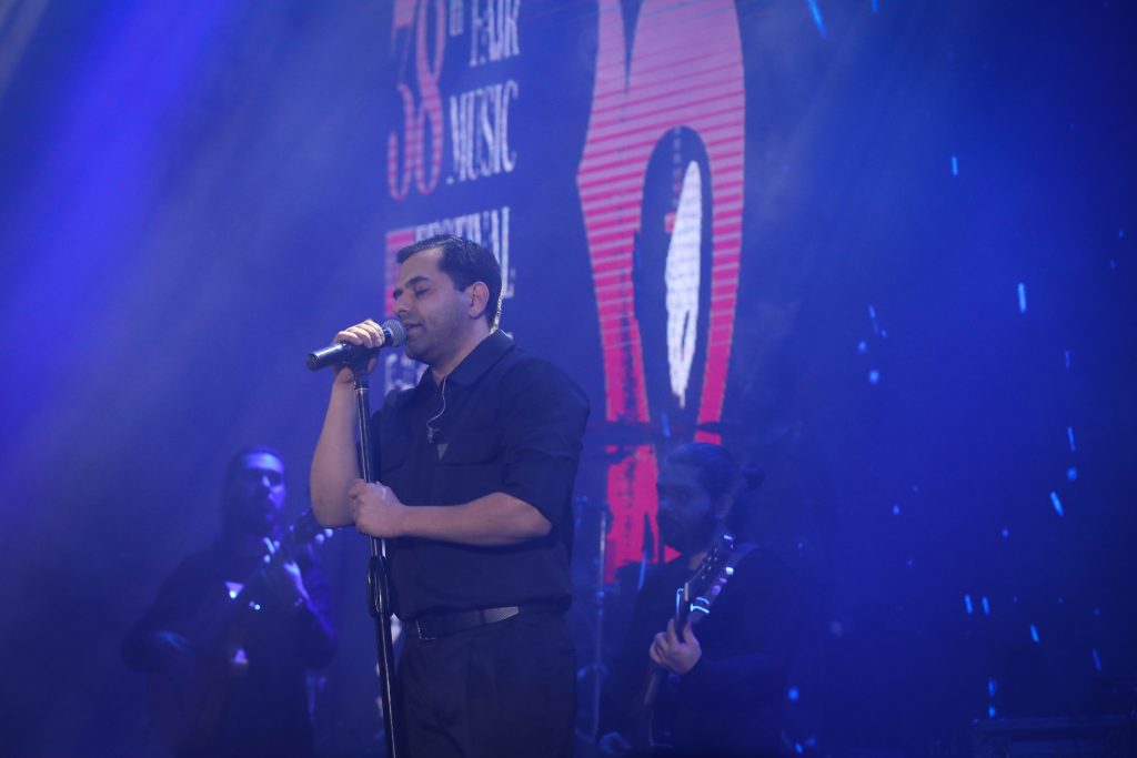 رضا بهرام پایان بخش اجراهای جشنواره موسیقی فجر