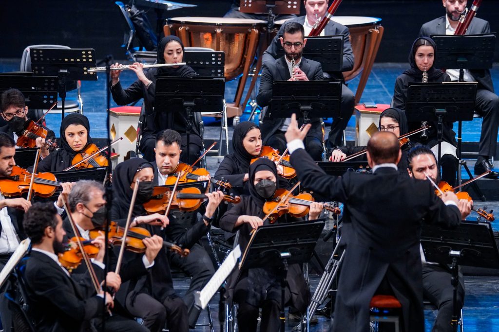 اجرای ارکستر سمفونیک تهران در سی و هشتمین جشنواره موسیقی فجر