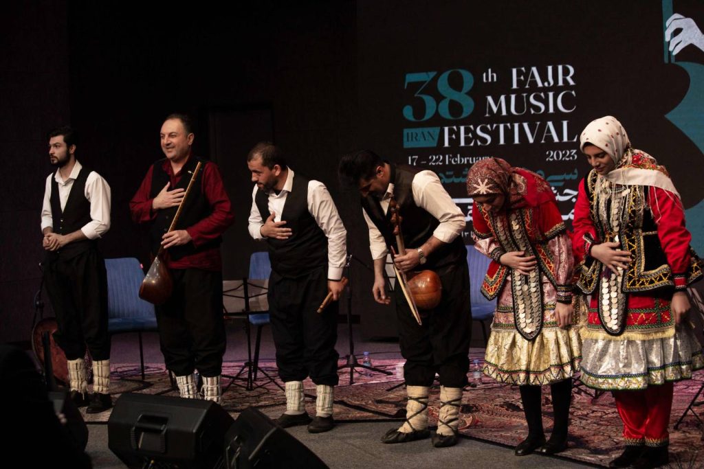 اجرای موسیقی کتول در سی و هشتمین جشنواره موسیقی فجر