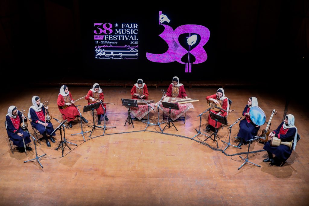 هنرستان های موسیقی دختران در سی و هشتمین جشنواره موسیقی فجر
