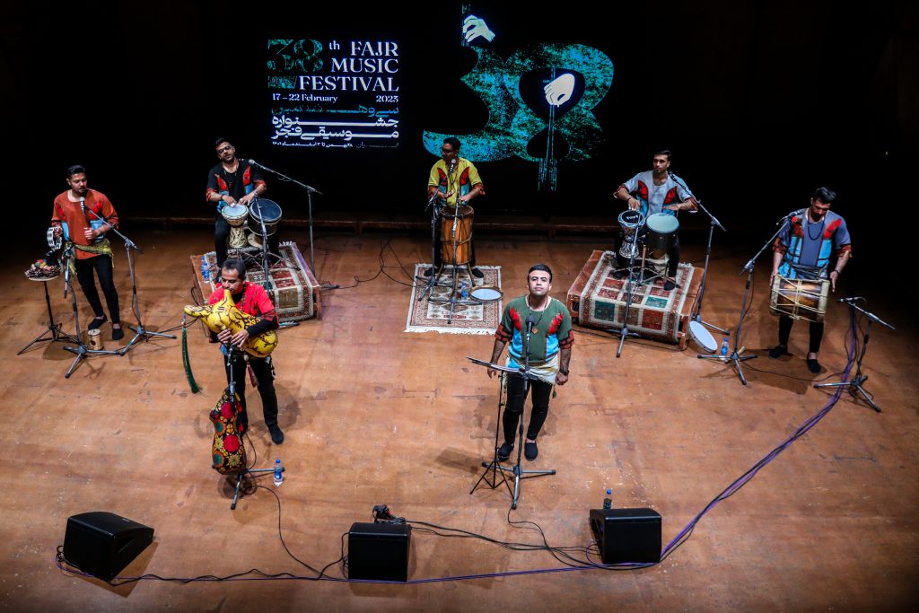 اجرای شب موسیقی بوشهر در سی و هشتمین جشنواره موسیقی فجر