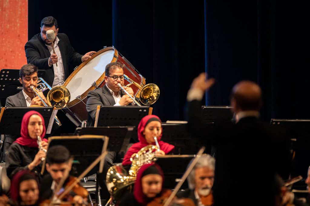 اجرای  ارکستر سمفونیک تهران در سی و نهمین جشنواره بین المللی موسیقی فجر