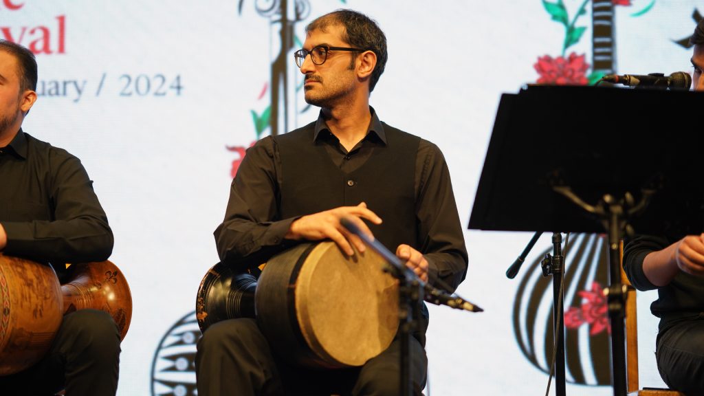 اجرای کلون زمان و حمید قنبری در سی و نهمین جشنواره بین المللی موسیقی فجر