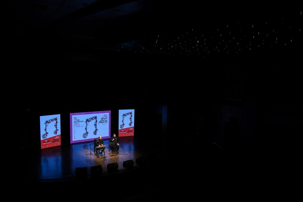 اجرای پدرام جواد زاده در سی و نهمین جشنواره بین المللی موسیقی فجر