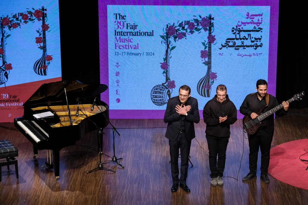 اجرای تریو امیر شهابی در سی و نهمین جشنواره بین المللی موسیقی فجر